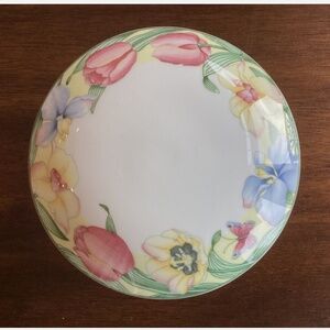 Villeroy & Boch Candy Dish Covered Bowl Canari Tulip Design